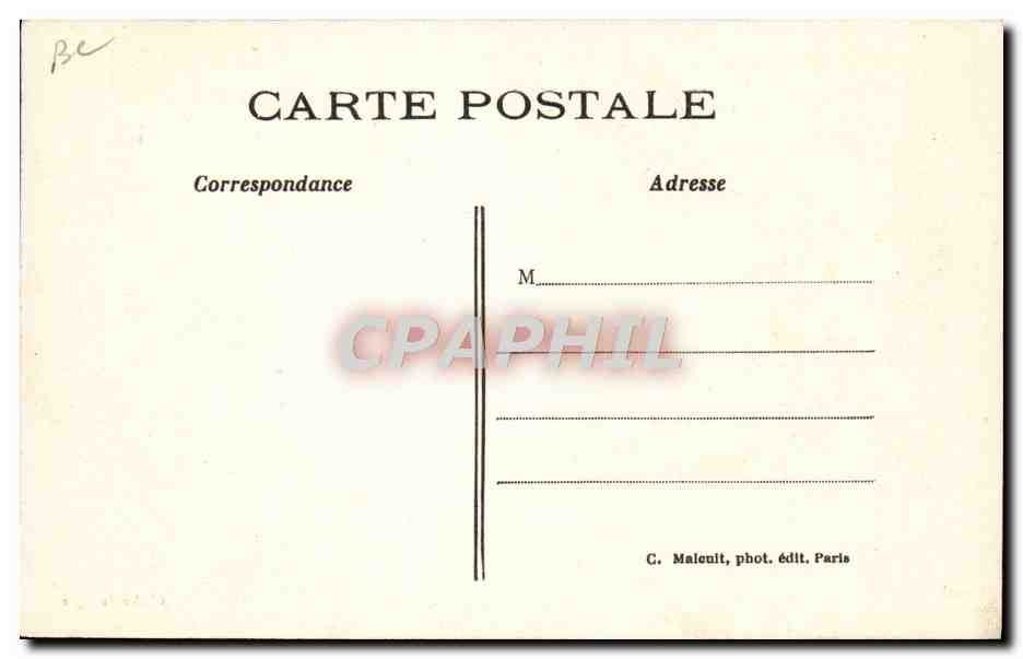 CPA Avion Aviation Aeroplane de M Farman Vue prise en plein vol  — Rückseite