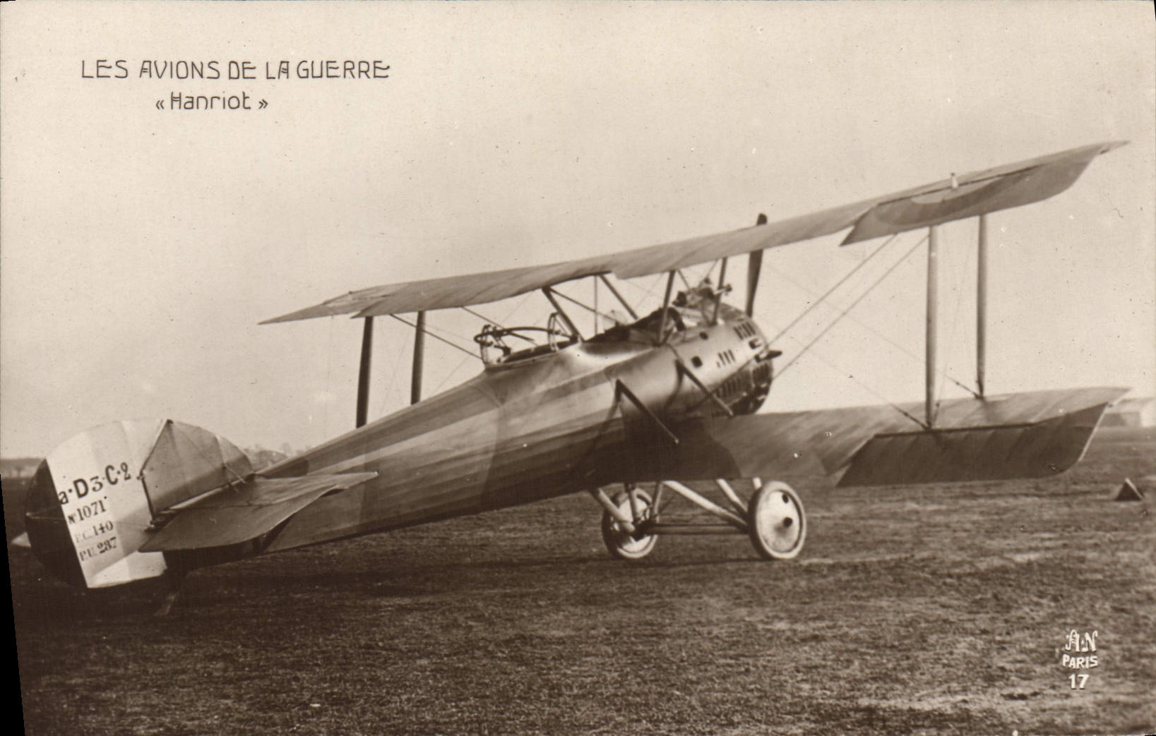 CPA Avion Aviation Avions de la guerre Hanriot 