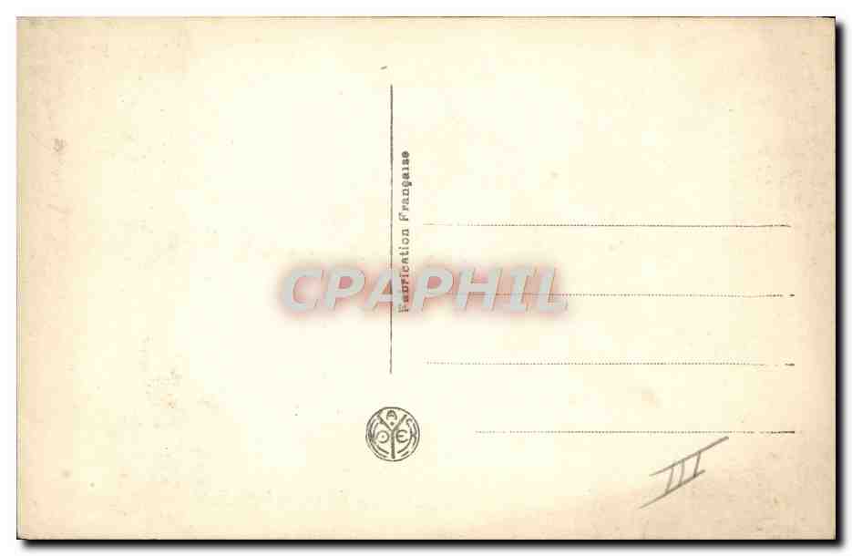 CPA Avion Aviation Avions de la guerre Spad — Rückseite