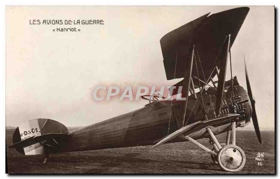 CPA Avion Aviation Avions de la guerre Hanriot 