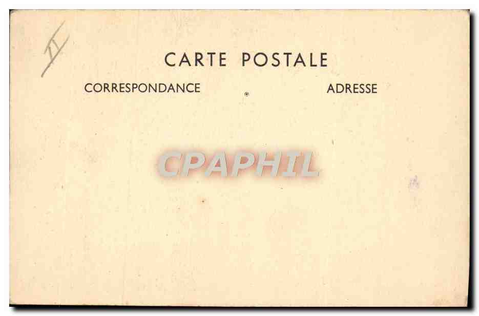 CPA Avion Aviation Aviateur Mermoz  — Back