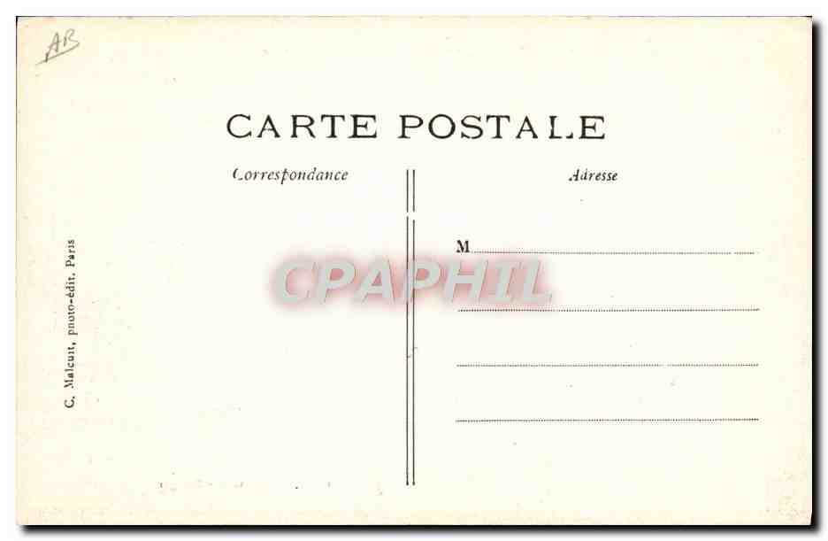 CPA Avion Aviation Aeroplane La libellule de M Bleriot Moteur Antoinette  — Verso