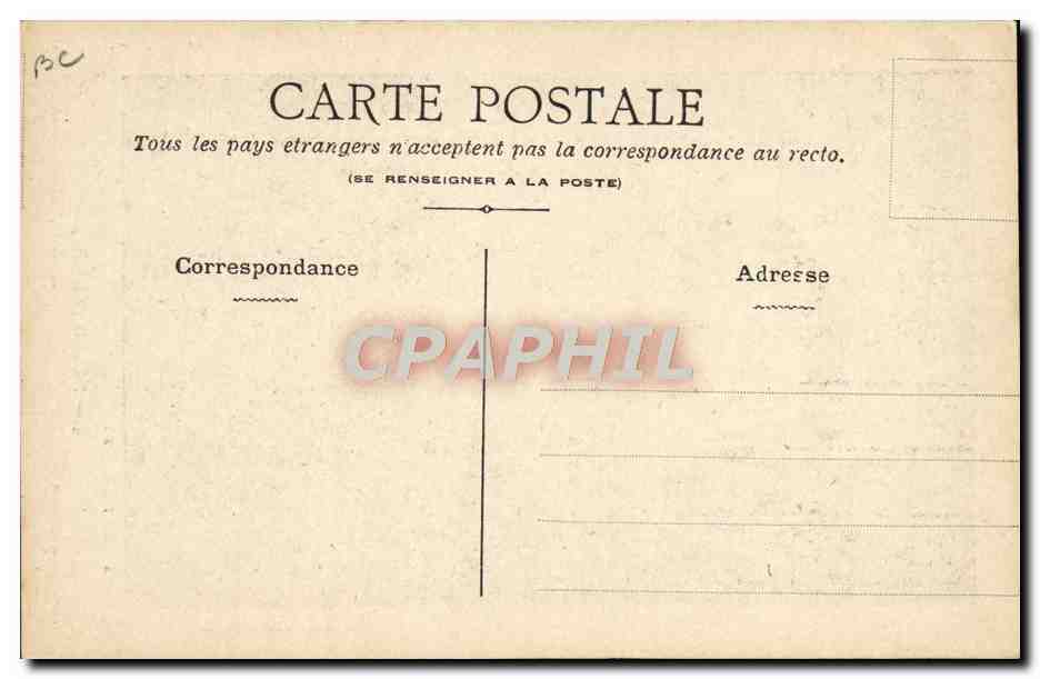 CPA Avion Aviation Molon Bleriot Lyon Aviation 7 15 mai 1915 — Rückseite