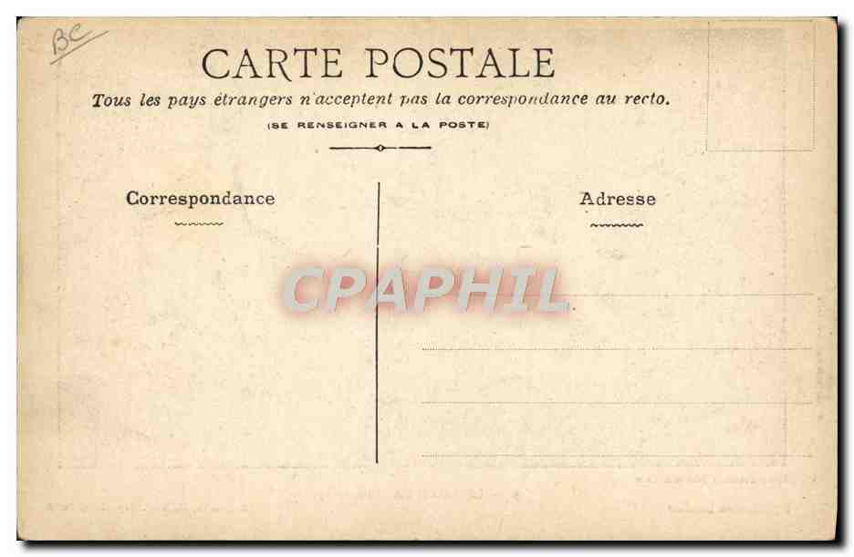 CPA Avion Aviation Legagneux Sommer Lyon Aviation Mai 1910 — Rückseite