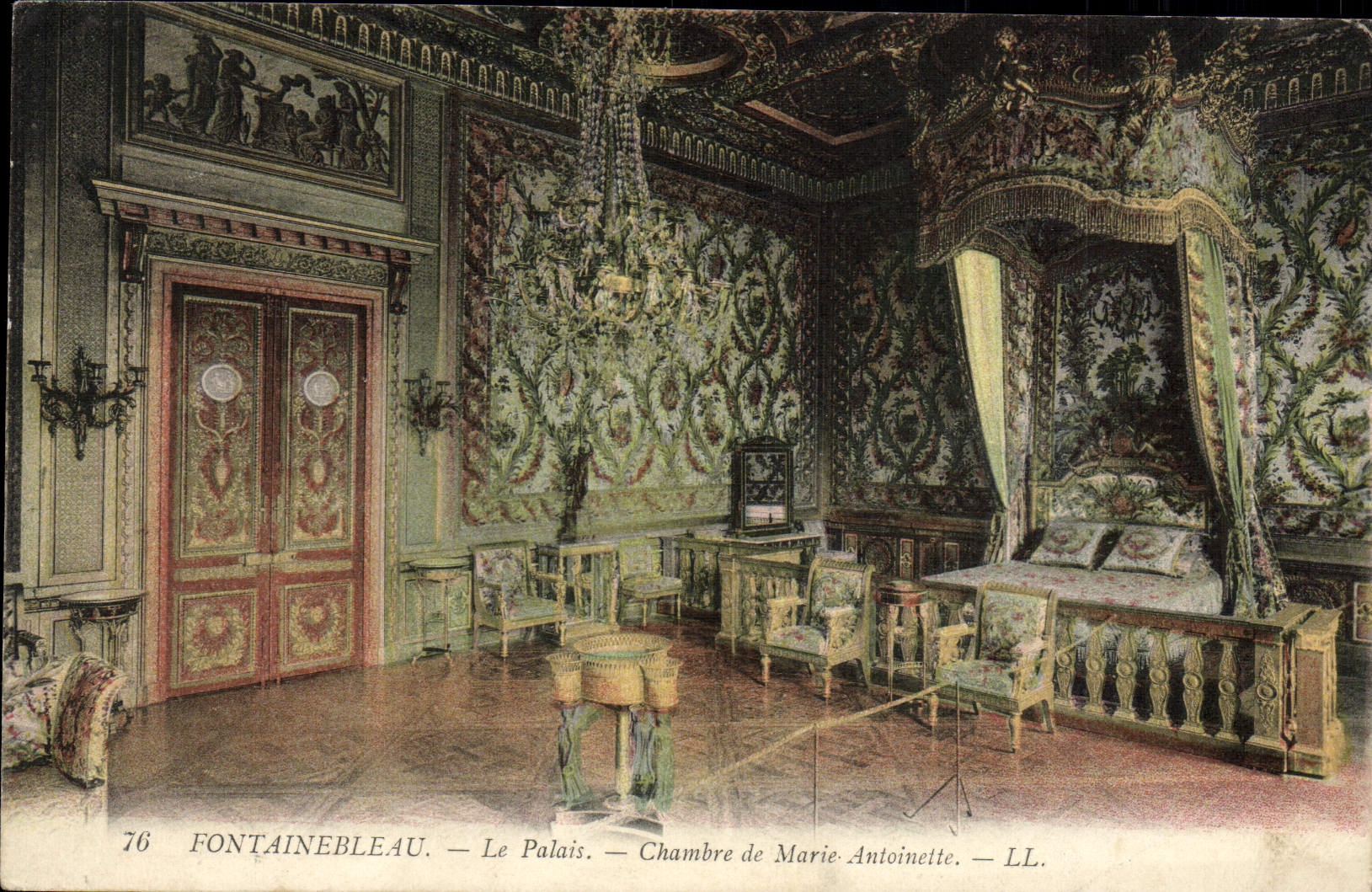 Fontainebleau — El Palacio — Habitación de María Antonieta — LL. — n°76