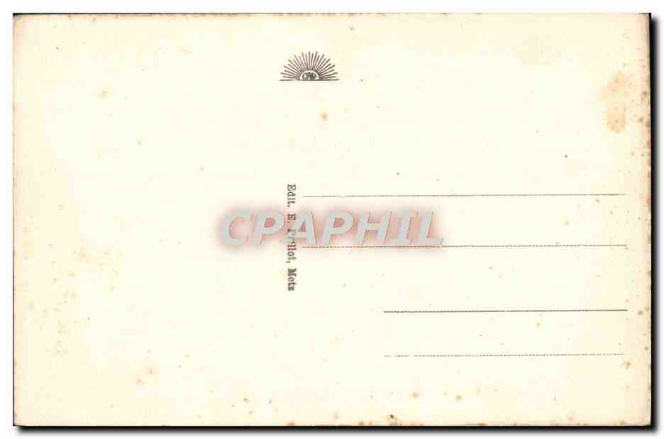 CPA Metz Vue generale prise de St Quentin — Rückseite