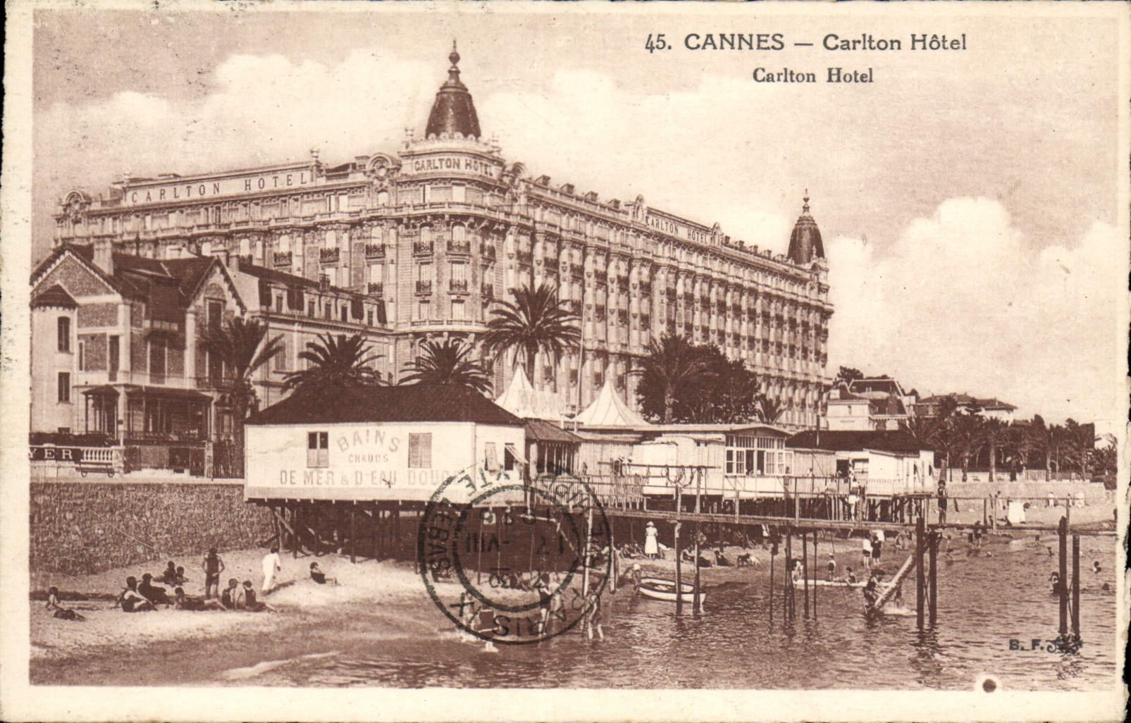 CPA Cannes Carlton Hotel 