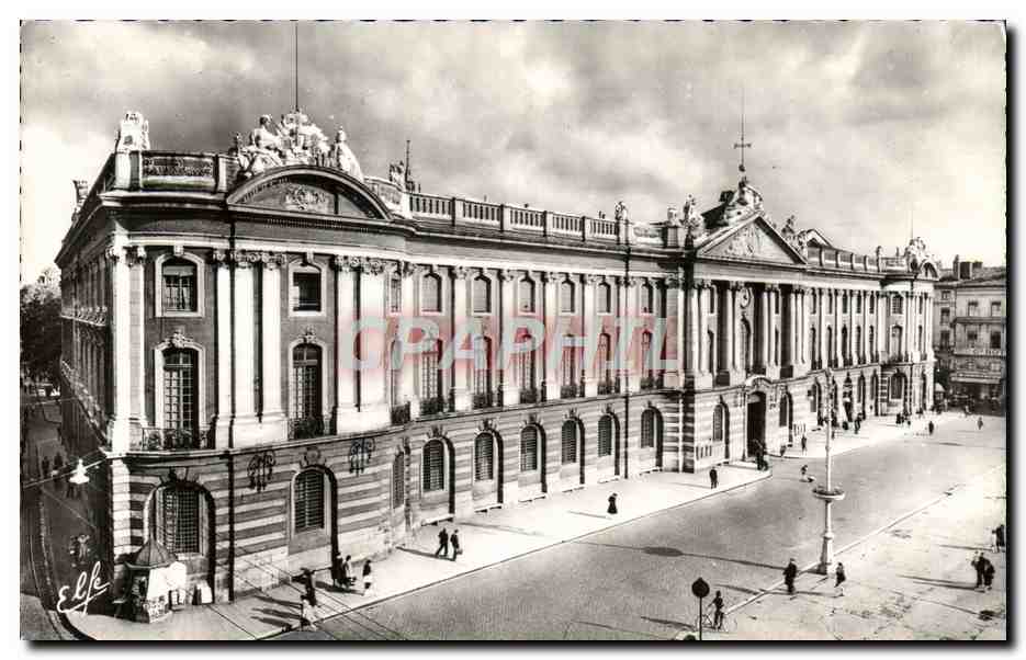 CPM Toulouse Facade de l'hotel de ville