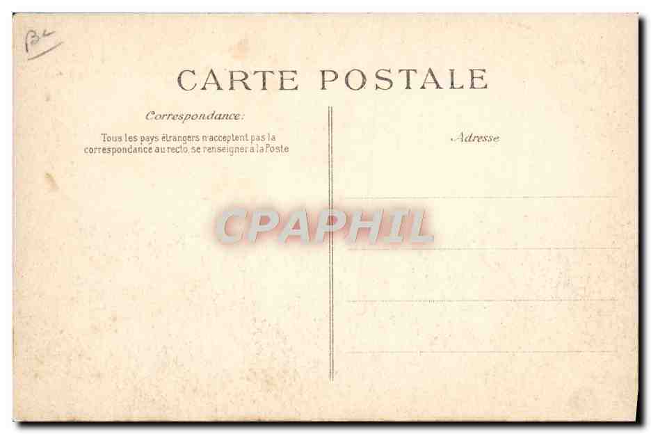 CPA Avion Aviation Garros sur monoplan Bleriot  — Rückseite