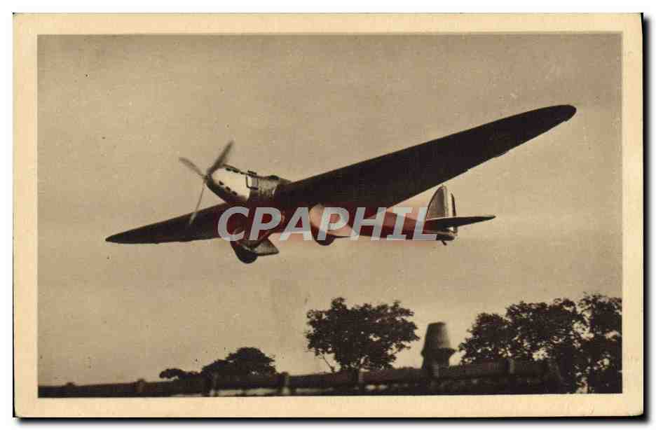 CPA Avion Aviation Appareil monomoteur Bernard de grands raids