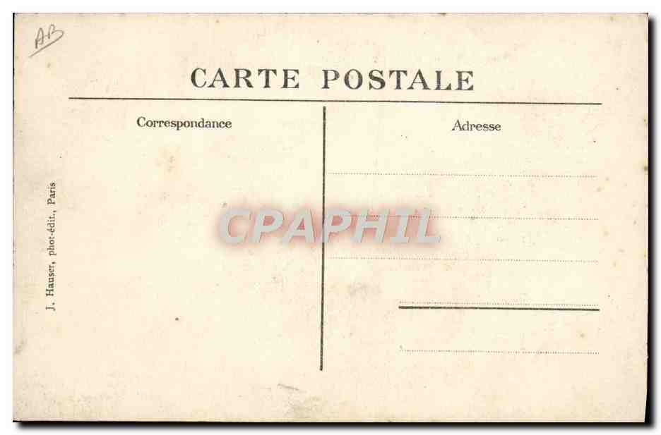 CPA Avion Aviation Monoplan Bleriot pilote par Garros — Verso