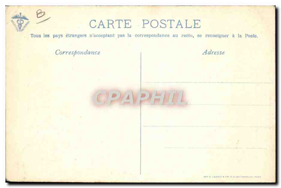 CPA Avion Aviation Biplan Bristol Circuit Europeen Juin Juillet 1911 Tabuteau en plein vol au dessus de Londres — Rückseite