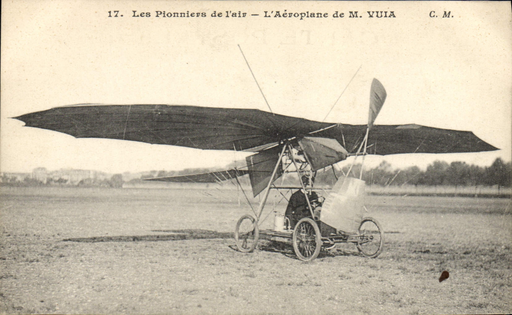 CPA Avion Aviation Aeroplane de M Vuia