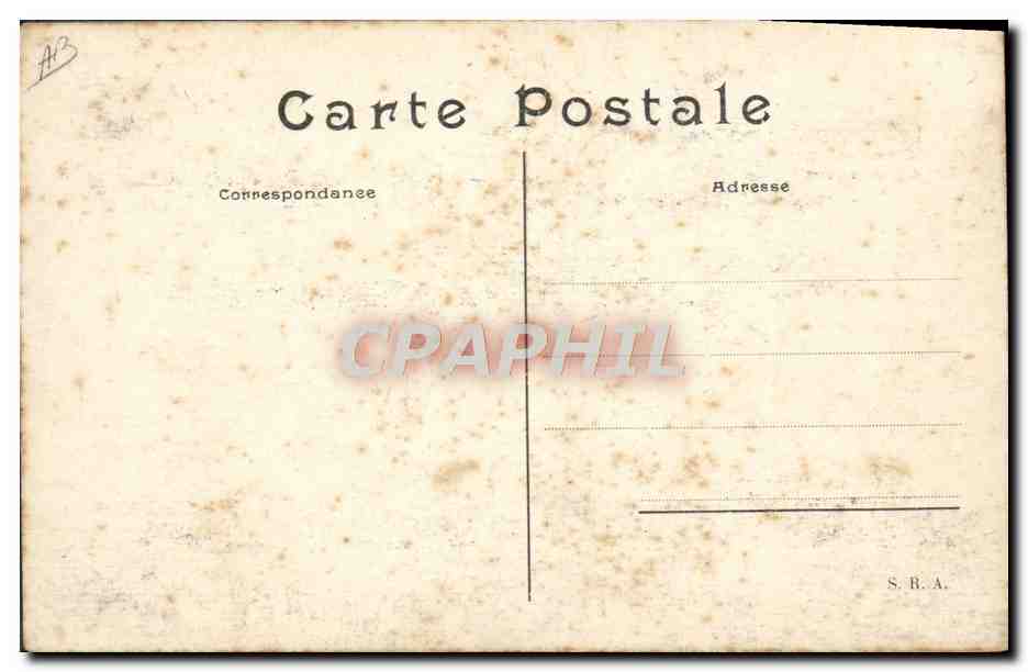 CPA Avion Aviation Farman vole avec deux passagers — Rückseite