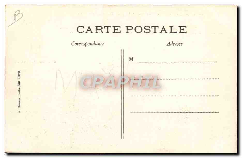 CPA Avion Aviation M le Comte de Lambert eleve de Wilbur Wright pilotant un aeroplane systeme Wright — Rückseite