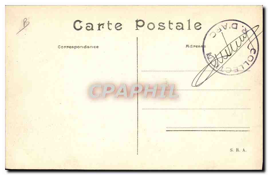 CPA Avion Aviation Esnault Pelterie au depart  — Rückseite