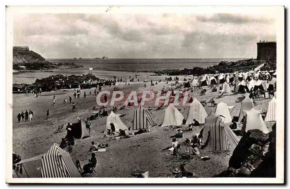 Plage du Bon Secours — Saint-Malo (Ille-et-Vilaine) — Édition La Cigogne, Rennes