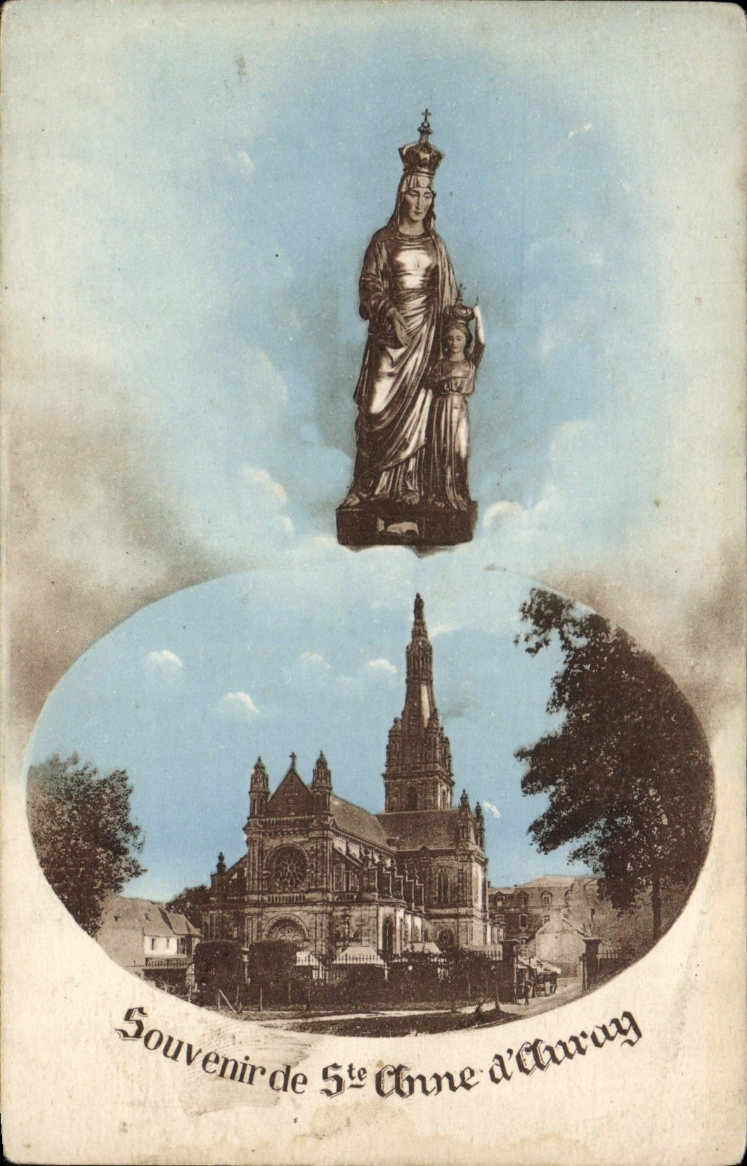 CPA Ste Anne d'Auvray