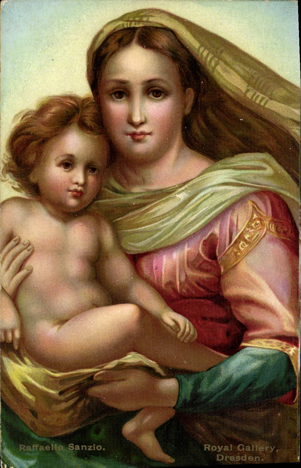 CPA Raffaello Sanzio Royal Gallery Dreden