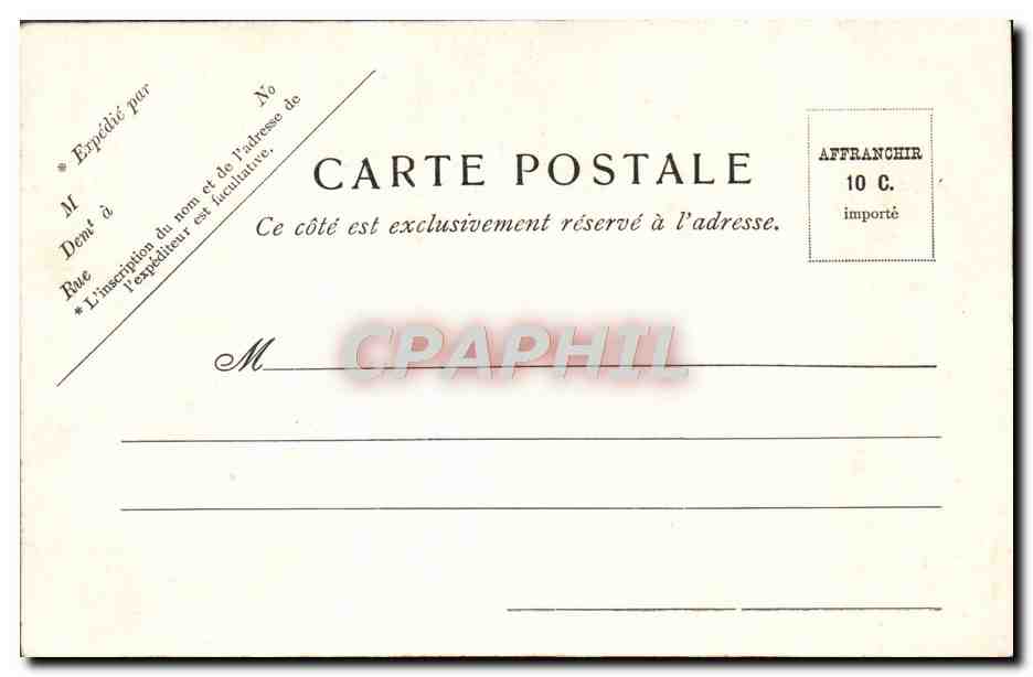 CPA Lourdes Vue Prise Du Calvaire — Verso