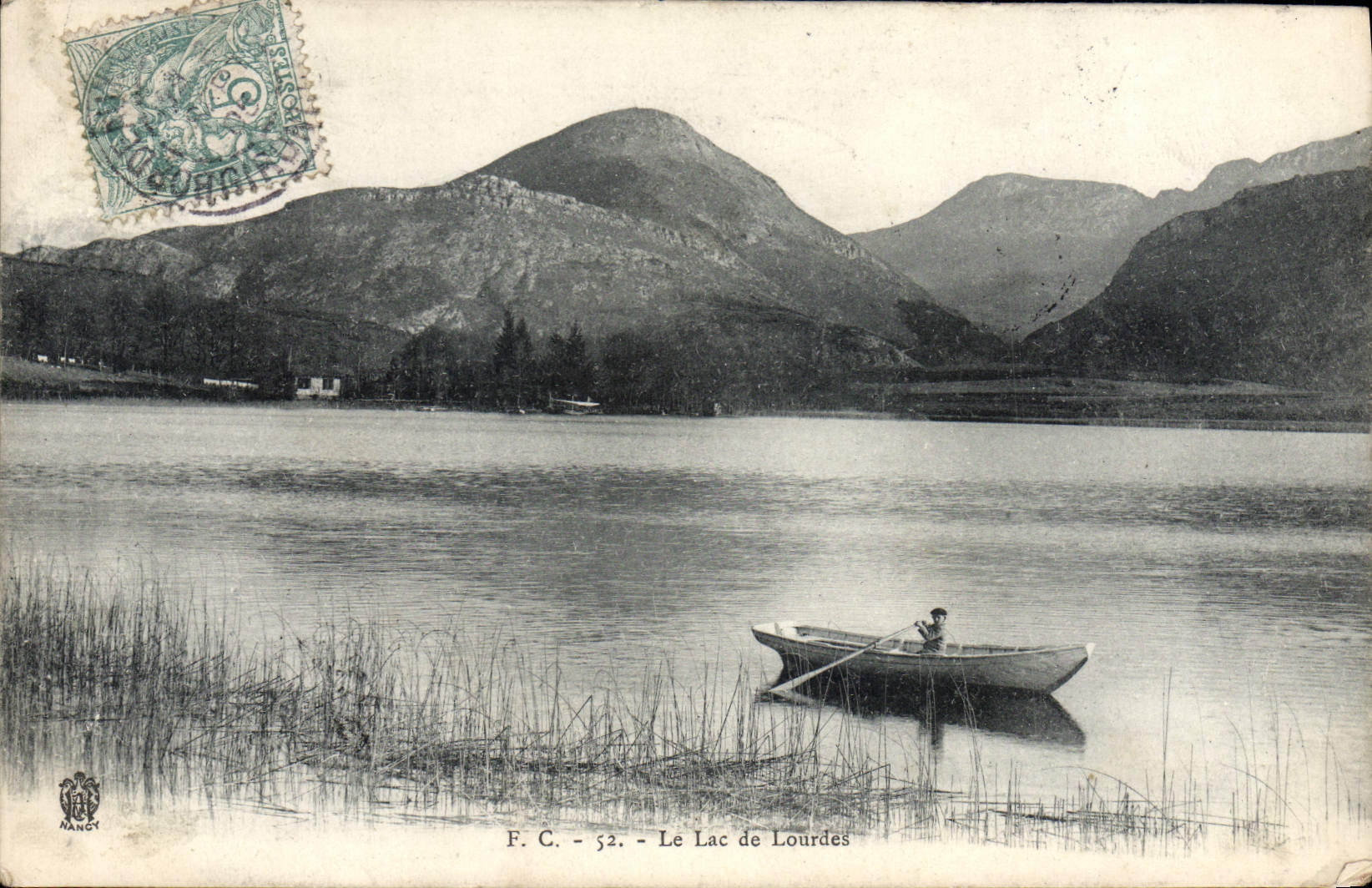CPA Le Lac De Lourdes