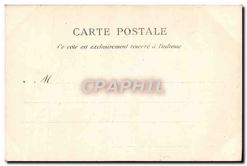 CPA Lourdes La Calvaire Breton — Verso
