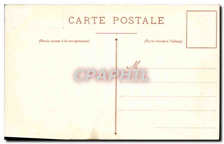 CPA Lourdes Esplanade Du Rosaire — Verso
