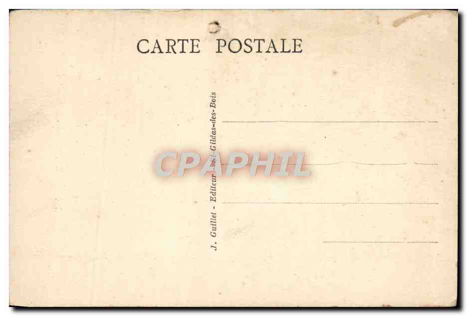 CPA Sainte Jeanne D Arc — Rückseite