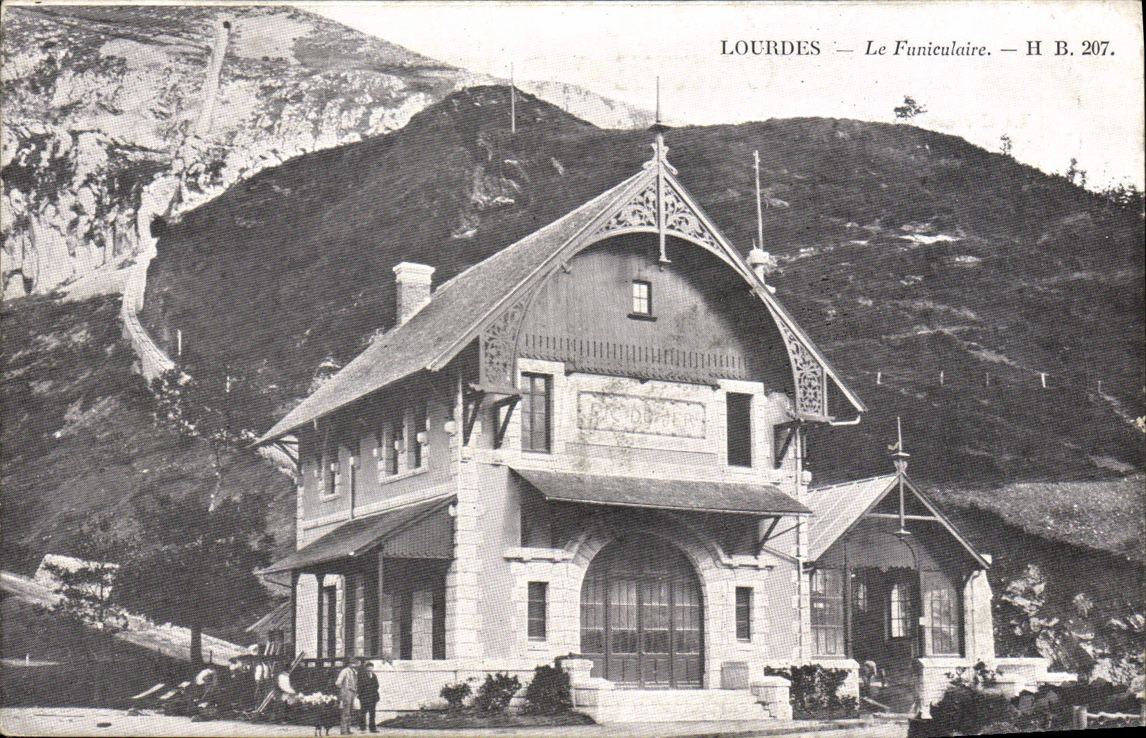CPA Lourdes Le Funiculaire