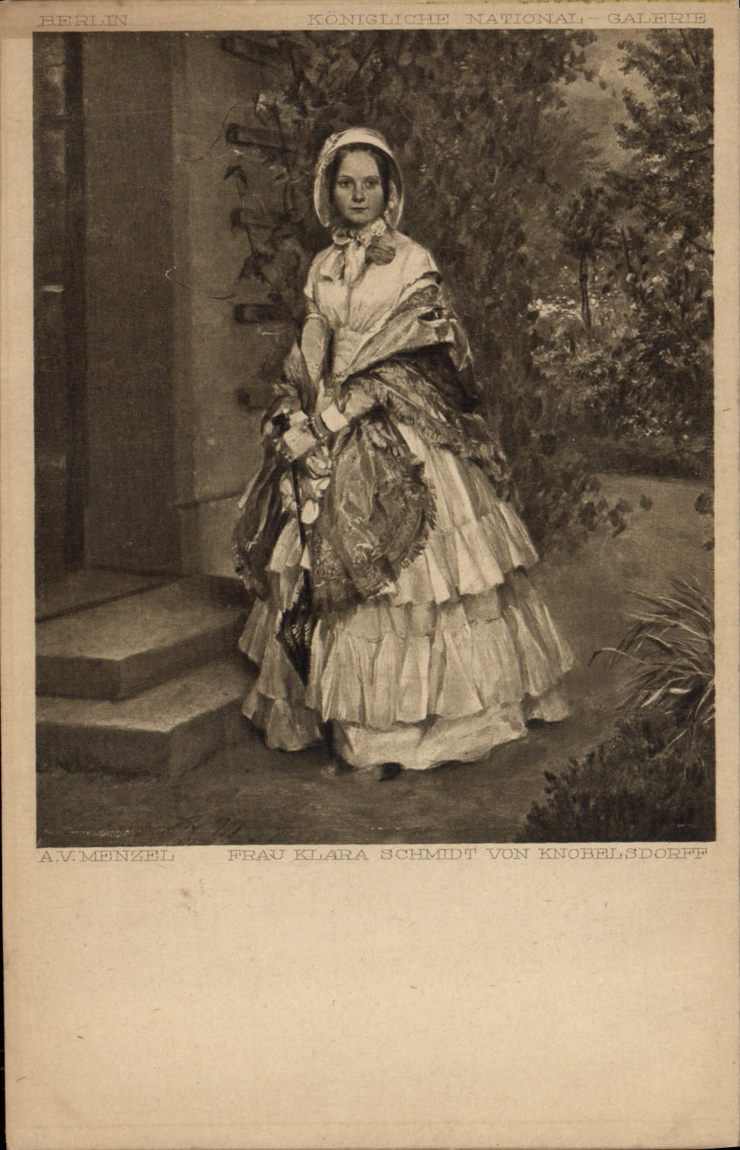 CPA Frau Klara Schmidt von Knobelsfdorff Menzel