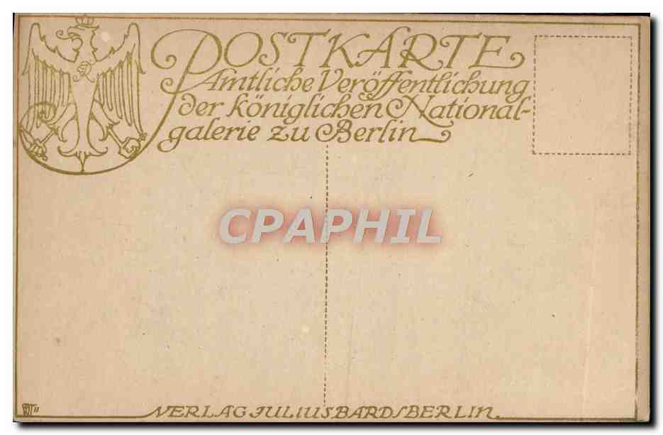 CPA Frau Klara Schmidt von Knobelsfdorff Menzel — Verso