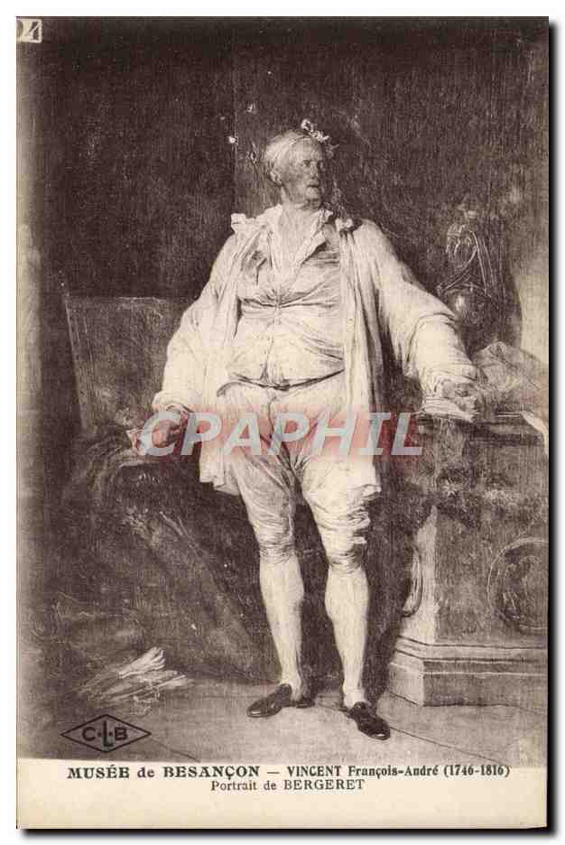 Musée de Besançon — Portrait de Vincent François-André (1746-1816) — Éditeur C. Lardier