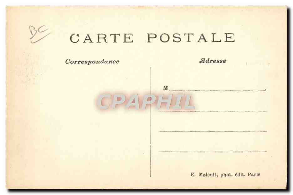 CPA Avion Aviation Monoplan Bleriot Conneau gagnant de Paris Rome — Rückseite