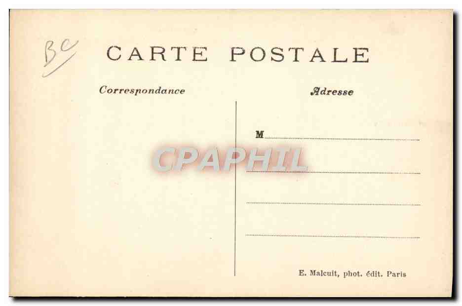 CPA Avion Aviation Monoplan Nieuport Moteur Nieuport pilote par Maillols — Rückseite