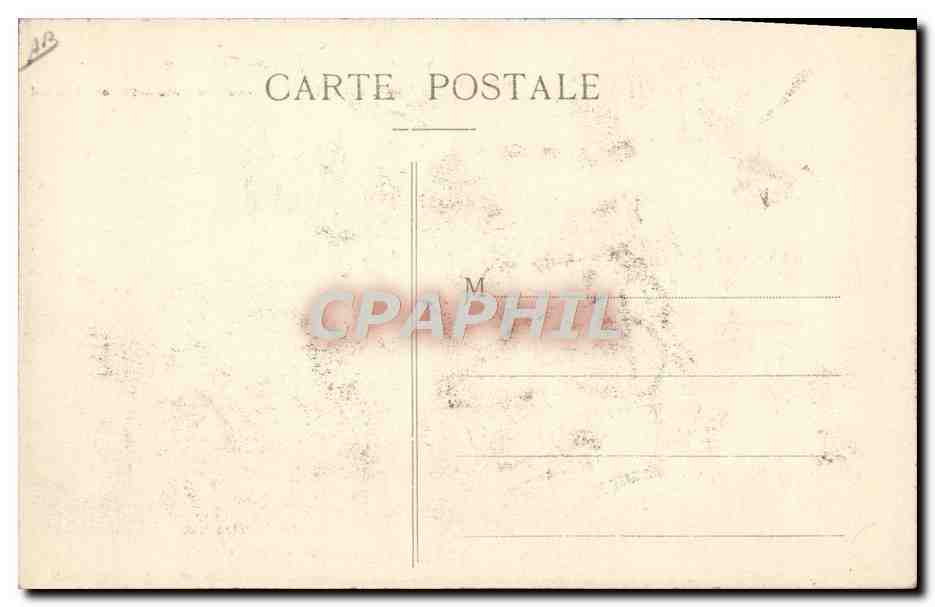 CPA Avion Aviation Latham Monoplan Antoinette en plein vol  — Verso