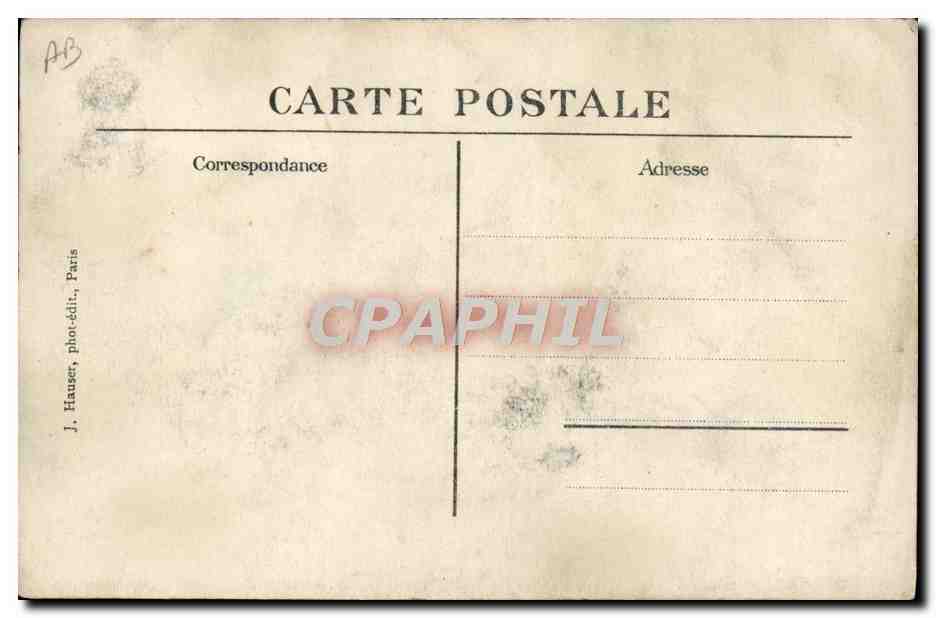 CPA Avion Aviation Monoplan bleriot pilote par Garros  — Rückseite