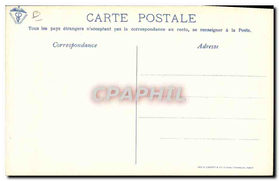 CPA Avion Aviation Monoplan Rep Circuit Europeen Juin Juillet 1911 Arrivee de Gilbert A Utrecht — Rückseite
