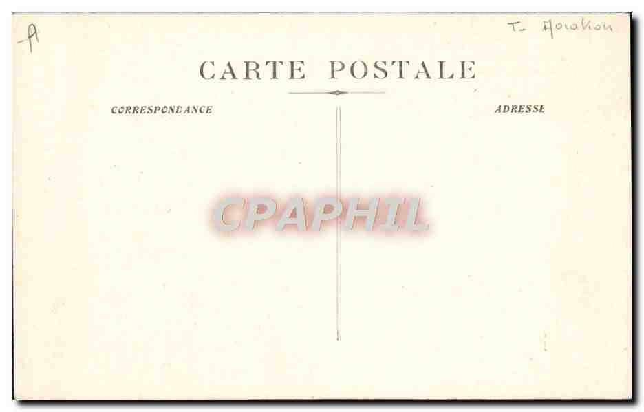 CPA Avion Aviation Monoplan Nieuport par Guillemard Type militaire — Rückseite