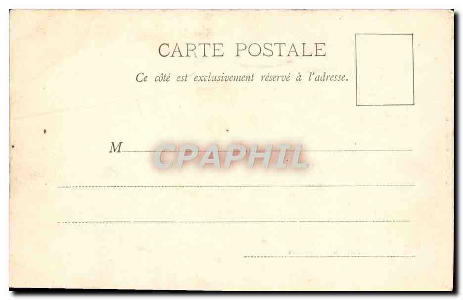 CPA Pension Barthoulot Restaurant des Queues — Rückseite