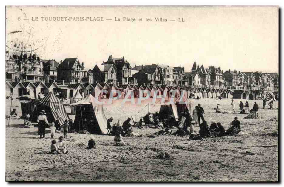Le Touquet-Paris-Plage — Der Strand und die Villen — LL