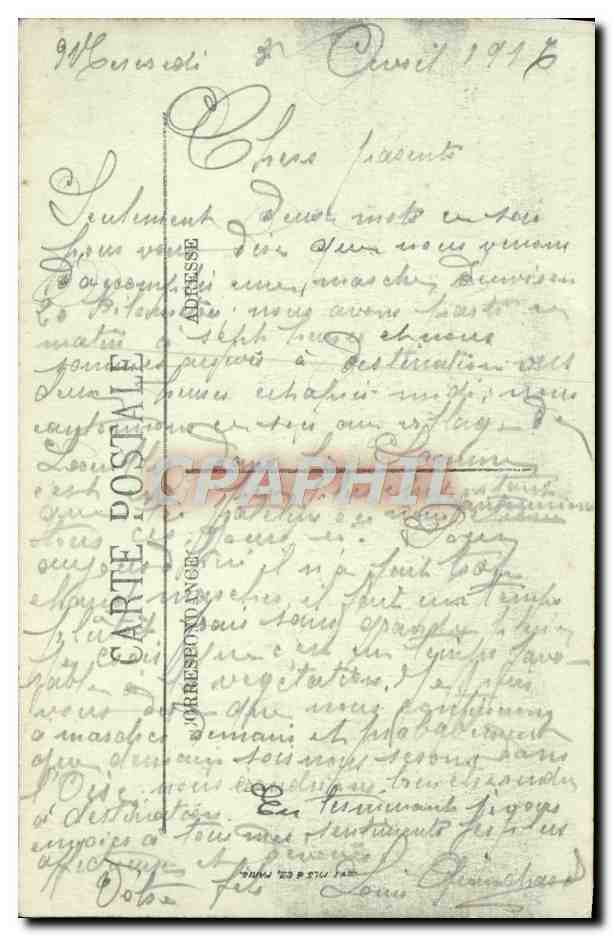 CPA Berck Plage Le Phare Et I Hopital Maritime — Rückseite