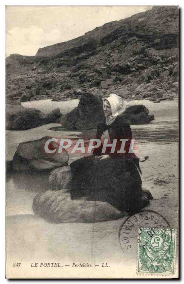 CPA Le Portel Porteloise Folklore