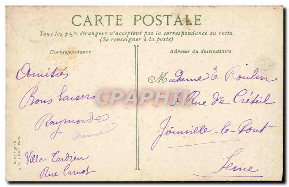 CPA Berck Plage La plage devant l'Eden Casino Ane mule  — Rückseite