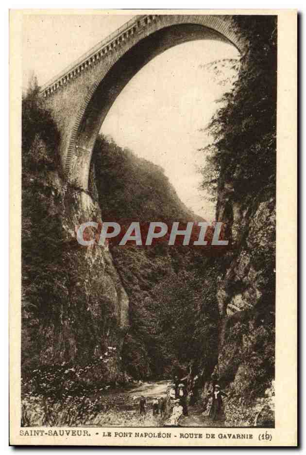 CPA Saint Sauveur Le Pont Napoleon