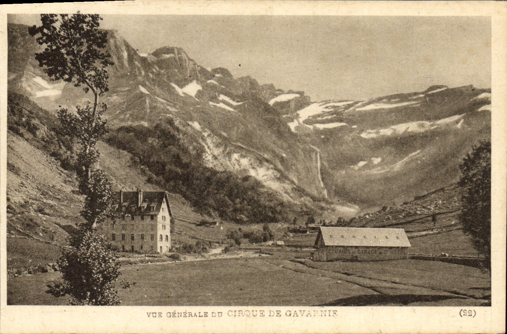 CPA Vue Generale Du Cirque De Gavarnie