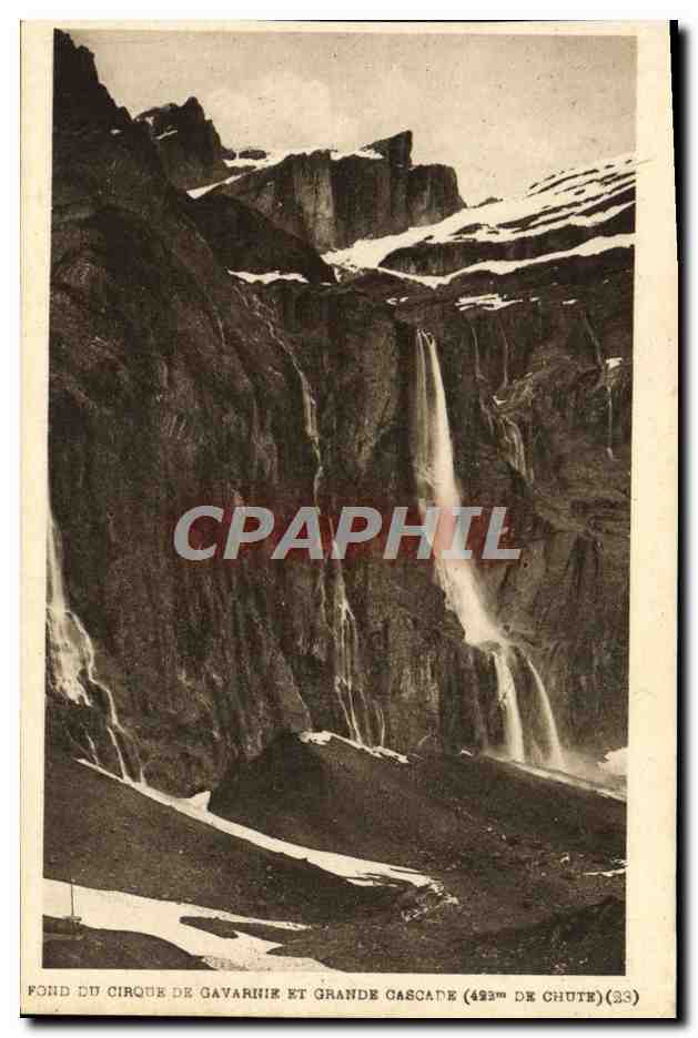 CPA Fond Du Cirque De Gavarnie Et Grande Cascade