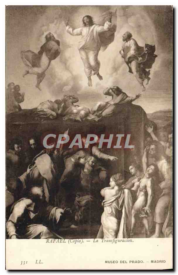 CPA Rafael La Transfiguracion Prado Madrid