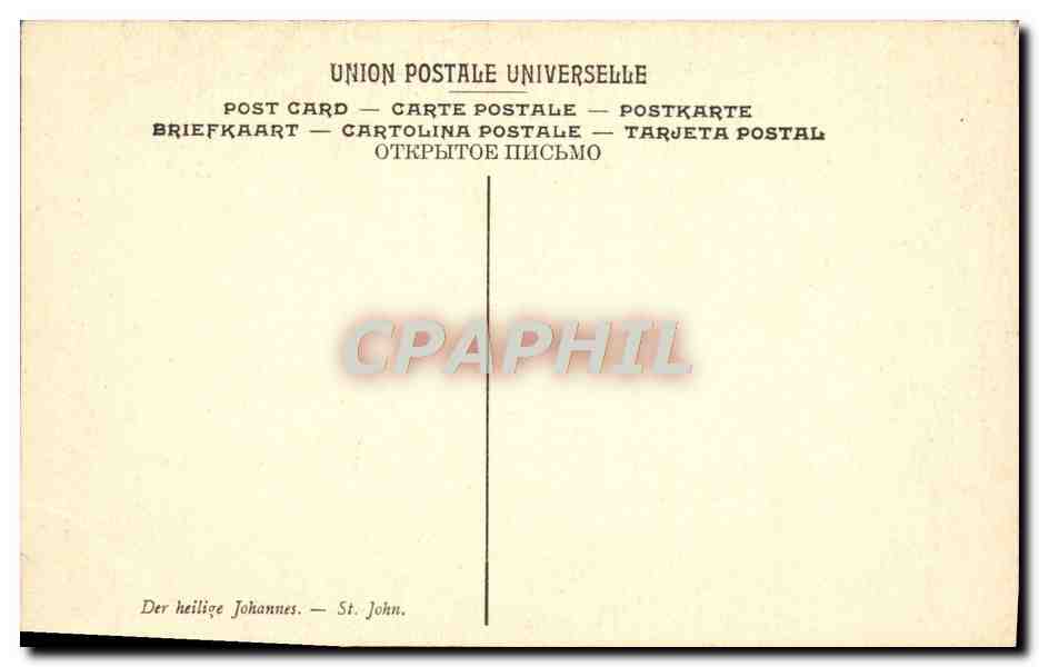 CPA Jean Dampt Saint Jean Musee du Luxembourg Paris — Back