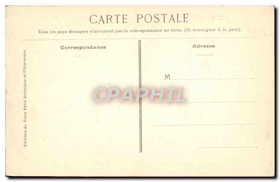 CPA Musee Des Arts Decoratifs Surtout de table execute pour Napoleon III — Verso