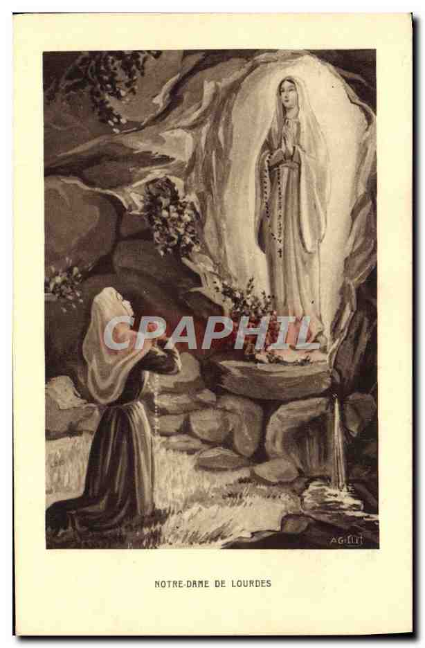 CPA Notre Dame De Lourdes